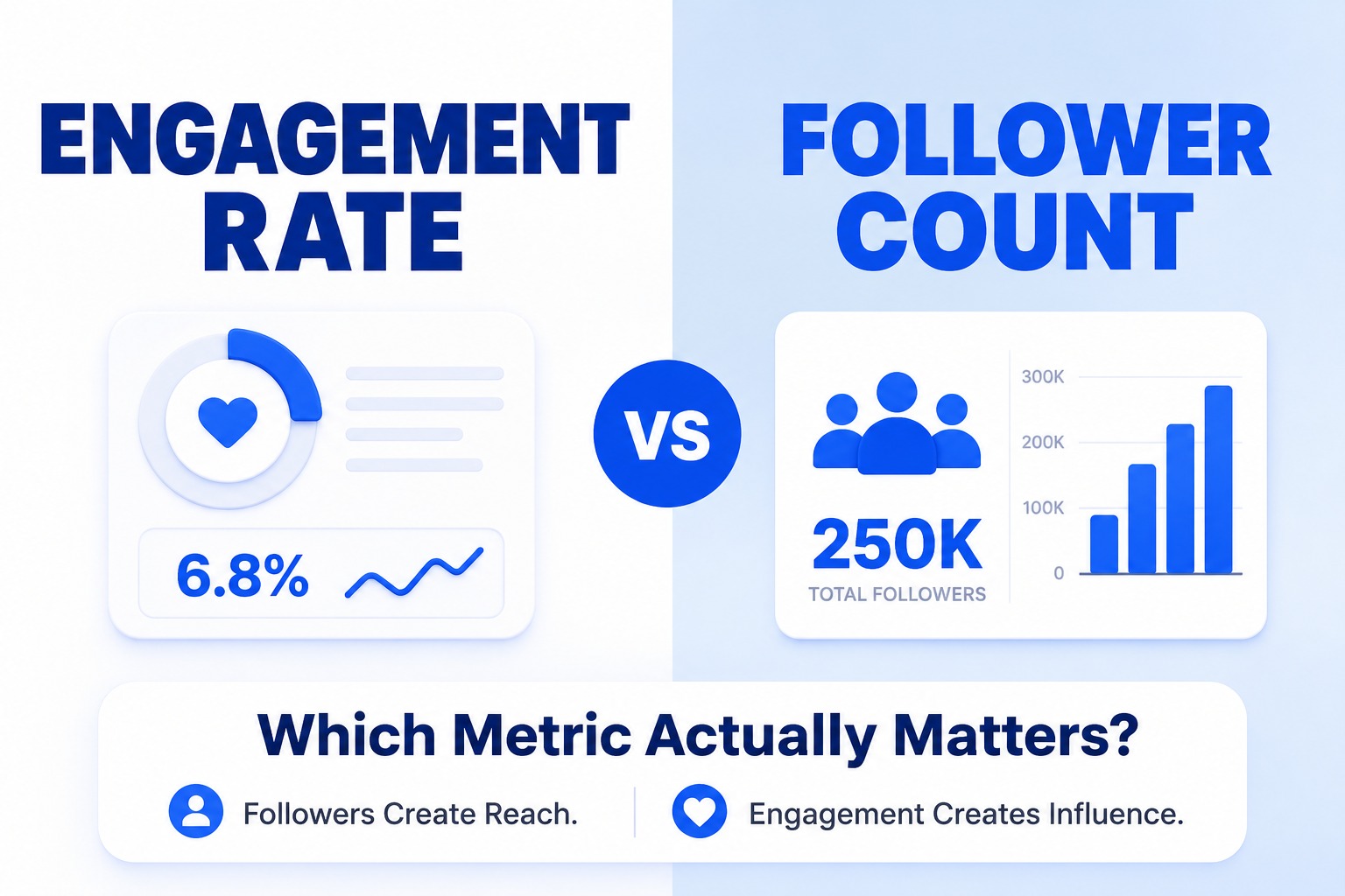 Why Engagement Rate Matters More Than Follower Count